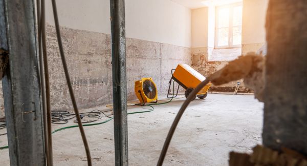 Basement Water Damage Repair in New Albany