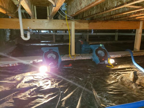 Crawlspace Water Removal in New Albany
